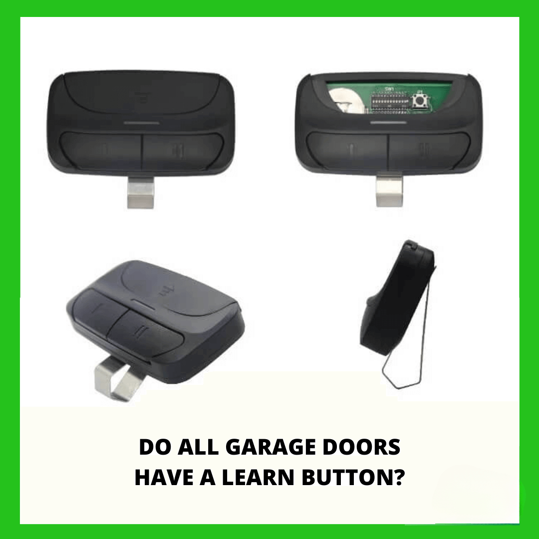 Read more about the article Do All Garage Doors have a Learn Button?