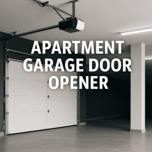 Read more about the article Apartment Garage Door Opener: The Complete Guide for Modern Living