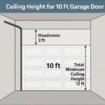 Ceiling Height for 10 Ft Garage Door: The Complete Homeowner’s Guide