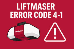 Read more about the article LiftMaster Error Code 4-1: Causes, Fixes, and Expert Troubleshooting Guide