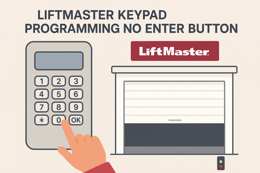 LiftMaster Keypad Programming No Enter Button — Fix It Fast
