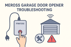 Read more about the article Meross garage door opener troubleshooting – Simple Fix Guide