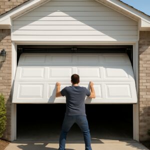 Read more about the article How Heavy Is a Double Garage Door? (Weight by Material)
