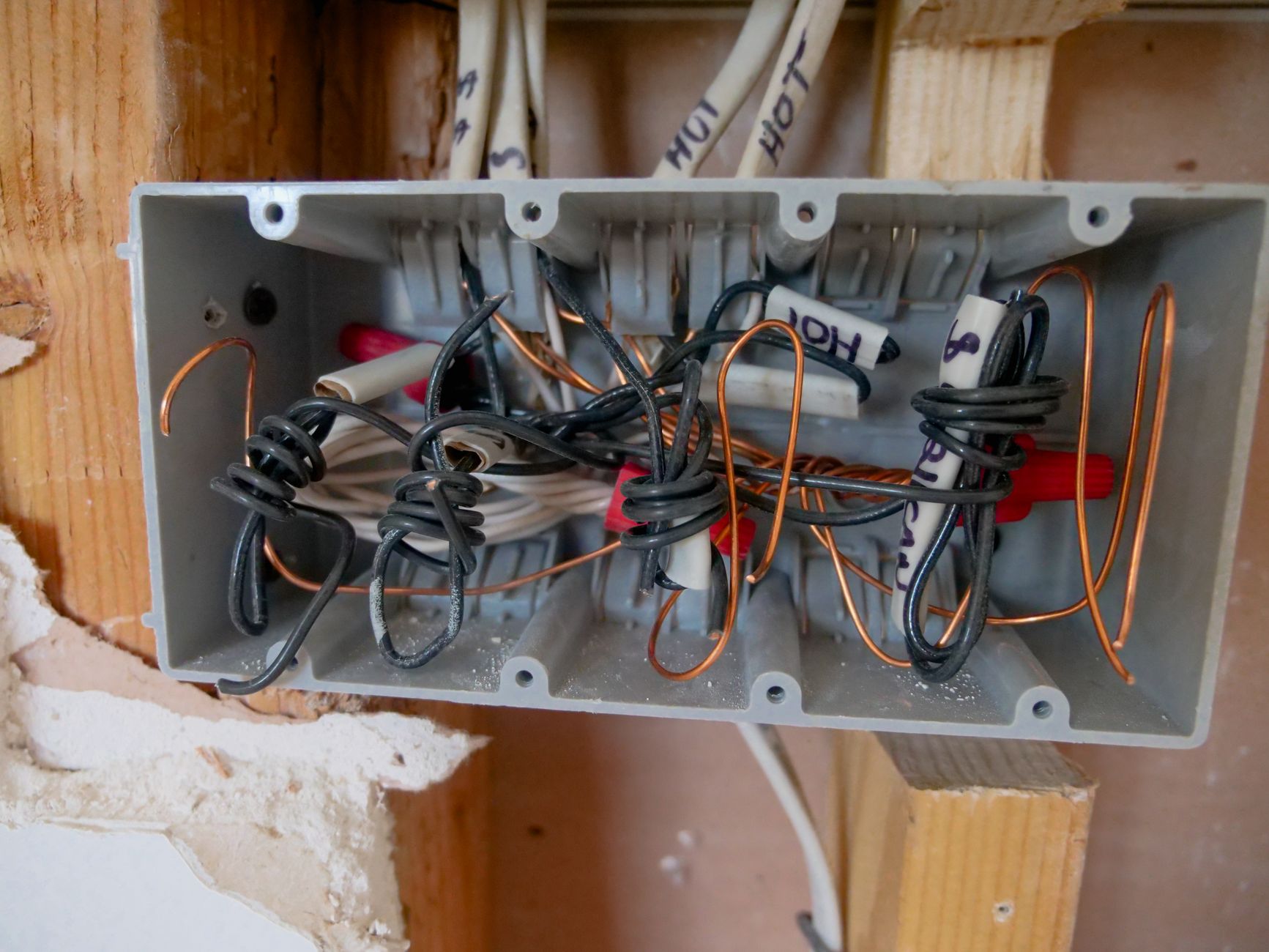 Electrical wiring inspection and repair