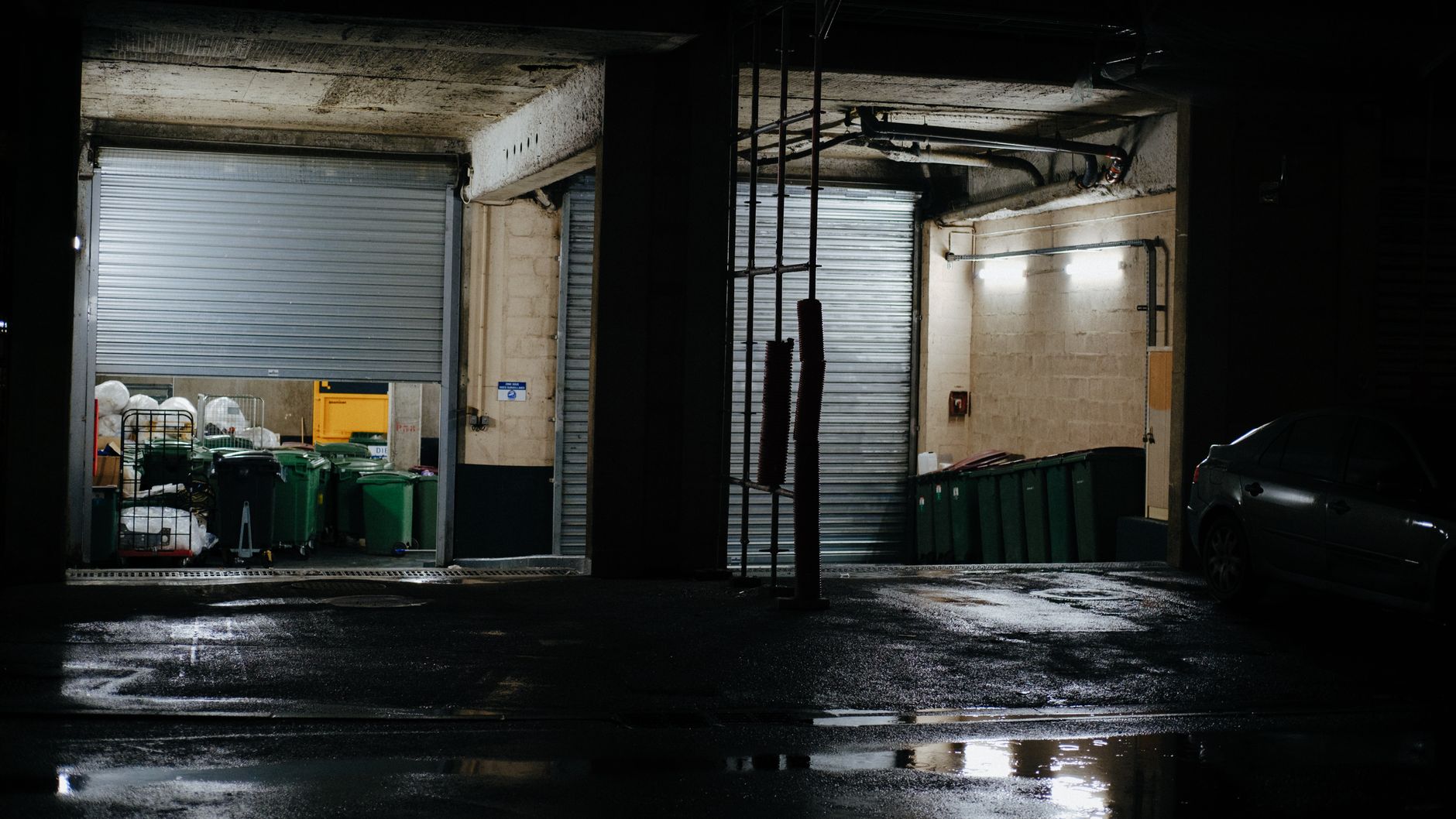 Garage door opener beeping with warning light