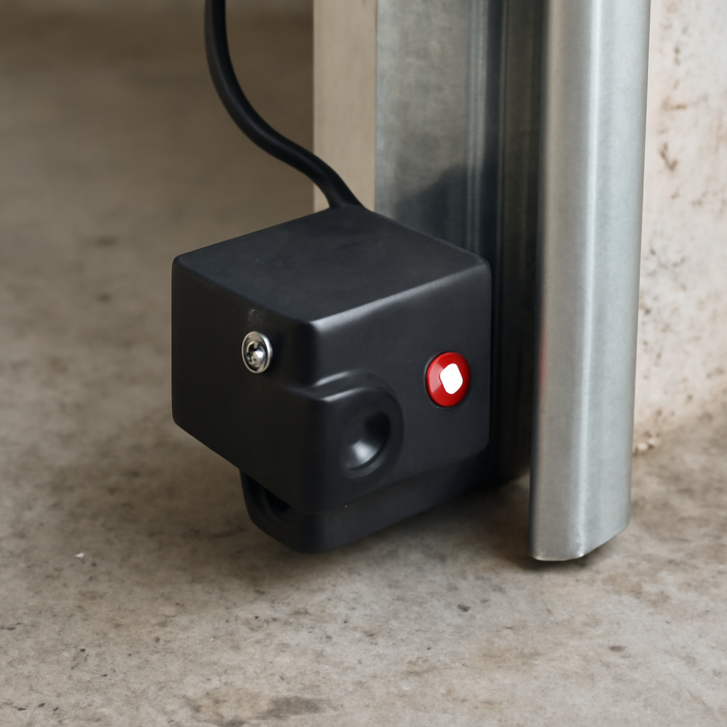 Genie Garage Door Opener Beeping? Here's What It Means 3 Genie garage door safety sensor alignment at bottom of door track