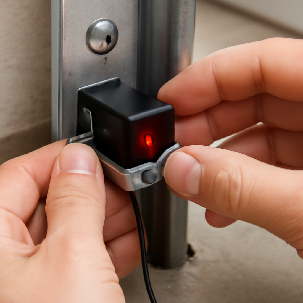 Genie Garage Door Sensor Blinking Red: Fix It in 6 Steps 3 Adjusting Genie garage door sensor bracket to fix blinking red light