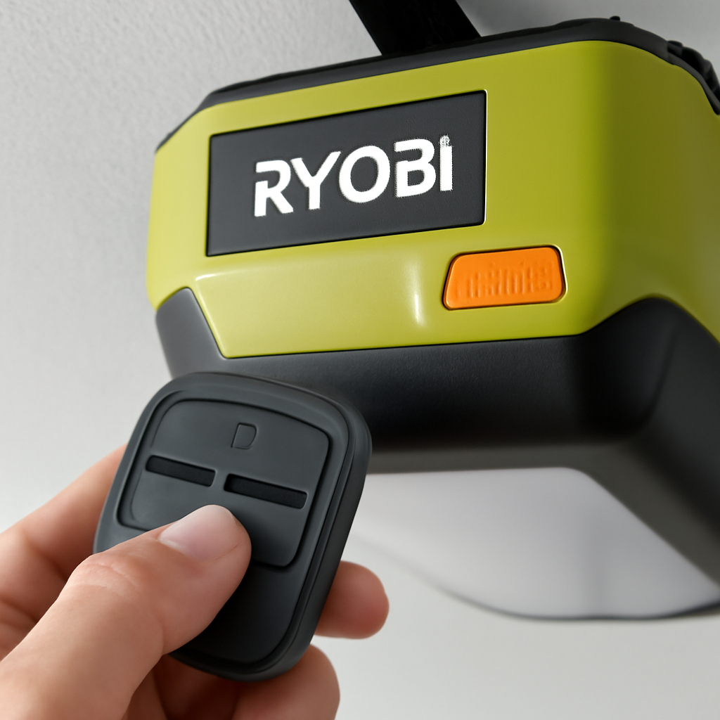 Ryobi Garage Door Opener Discontinued: What Owners Need to Do Now 2 Ryobi garage door opener remote and learn button location
