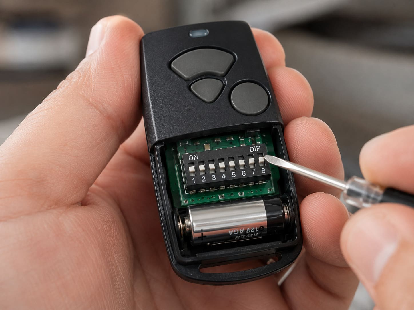 Read more about the article Genie Garage Door Opener No Learn Button: DIP Switch Fix Guide