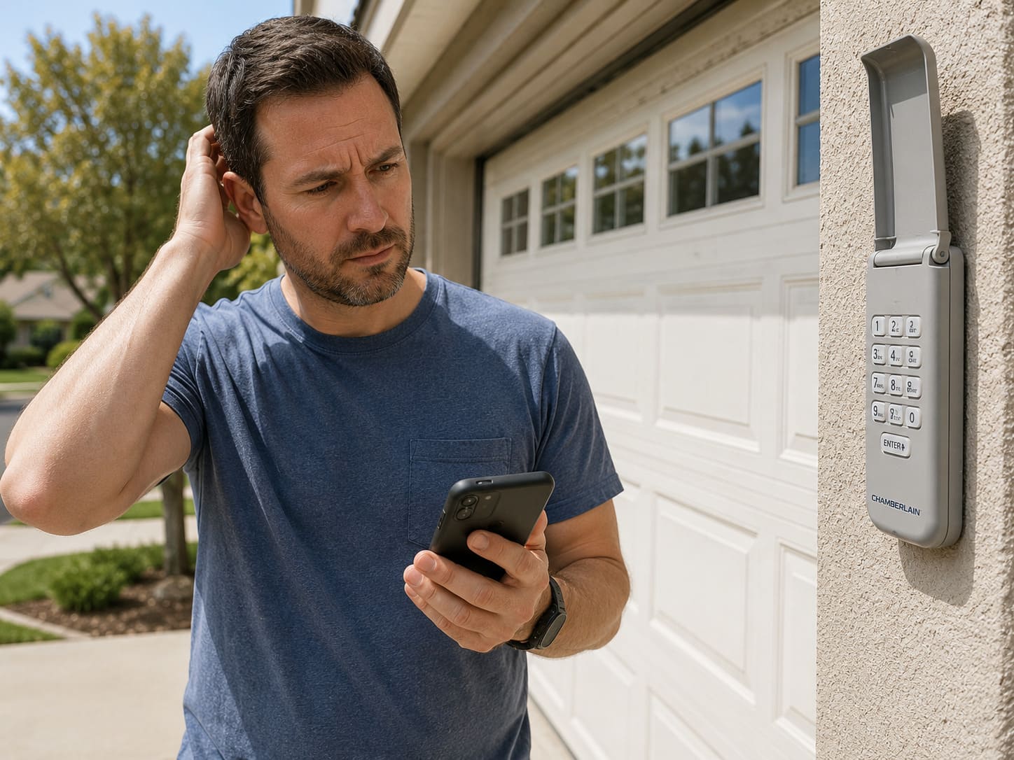 Read more about the article How to Reset Chamberlain Garage Door Keypad Without Code (2026)