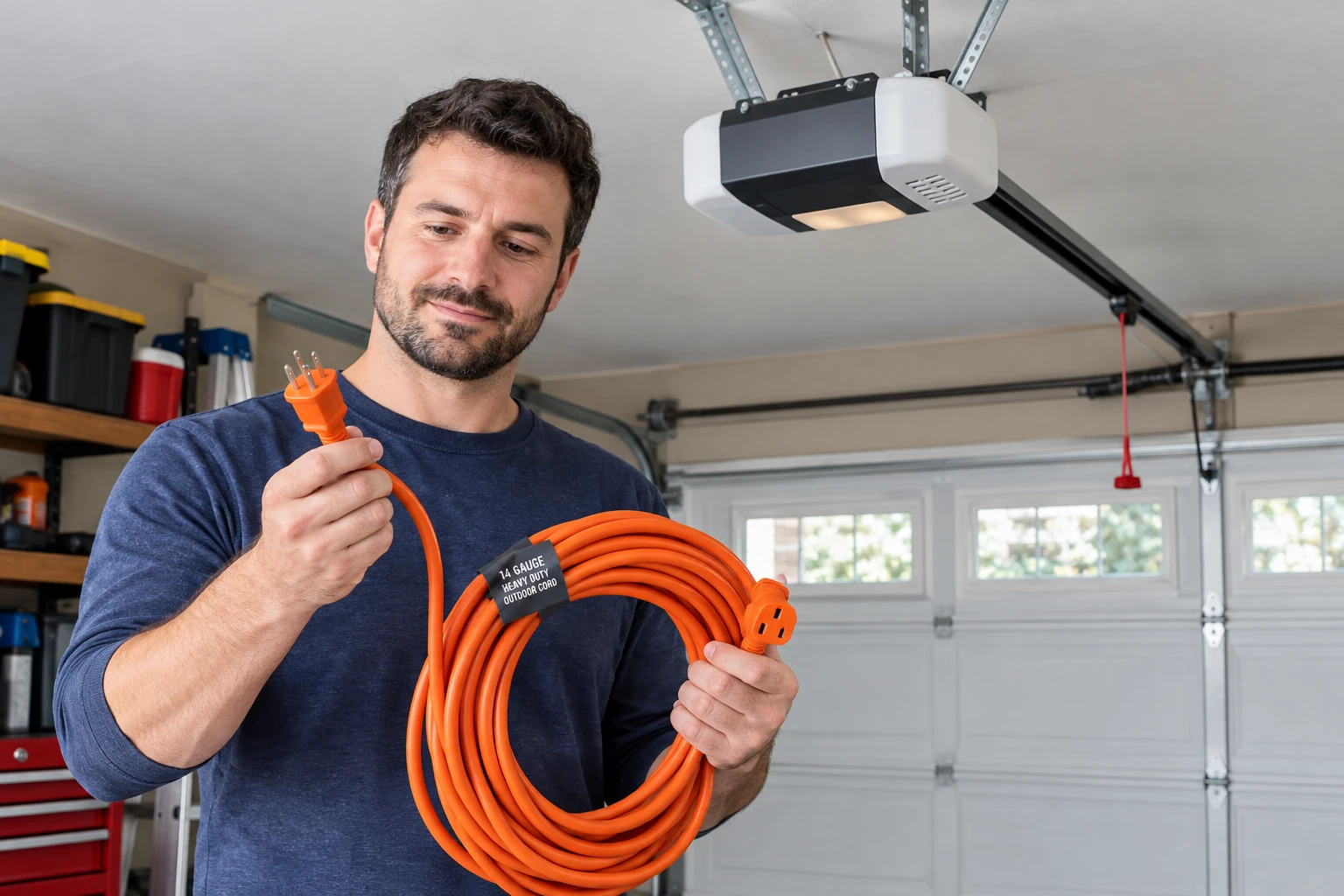 Read more about the article What Gauge Extension Cord for Garage Door Opener: Complete Homeowner’s Guide