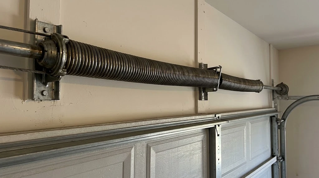 Genie Garage Door Opener Humming Sound: 5 Causes and Fixes 3 Garage door torsion spring mounted above the door